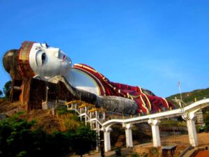 Win Sein Taw Ya - Reclining Buddha in Mawlamyine of Mon State, Myanmar (1)