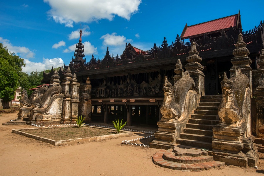 Yokesone Monastery in Magway Region, Myanmar (3)