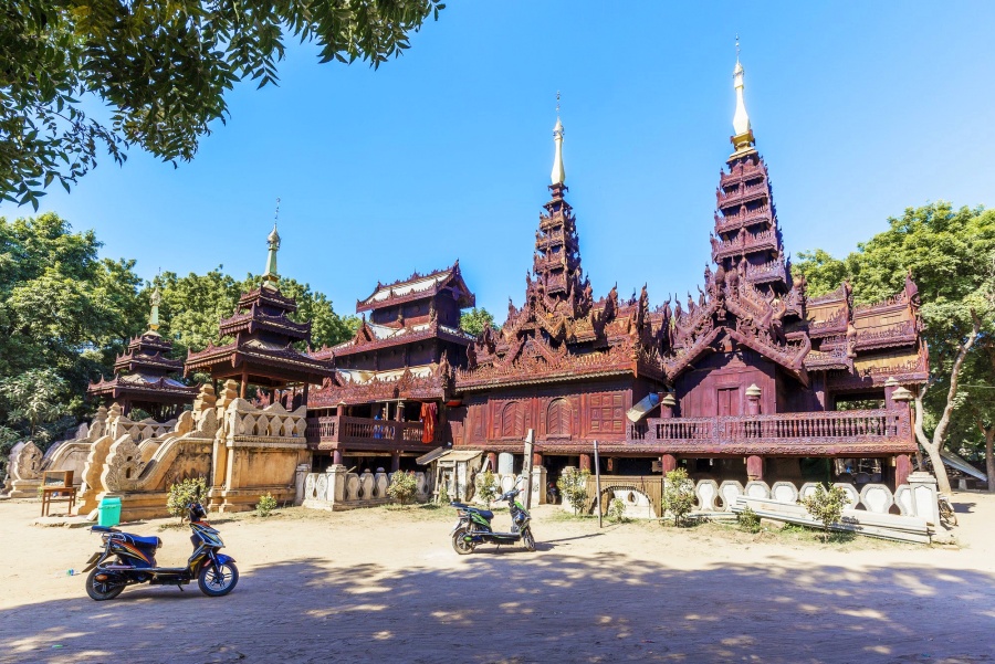 Yokesone Monastery in Magway Region, Myanmar (7)