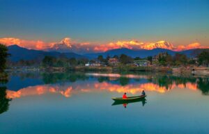 Phewa Tal (Fewa Lake) in Pokhara, Nepal (2)